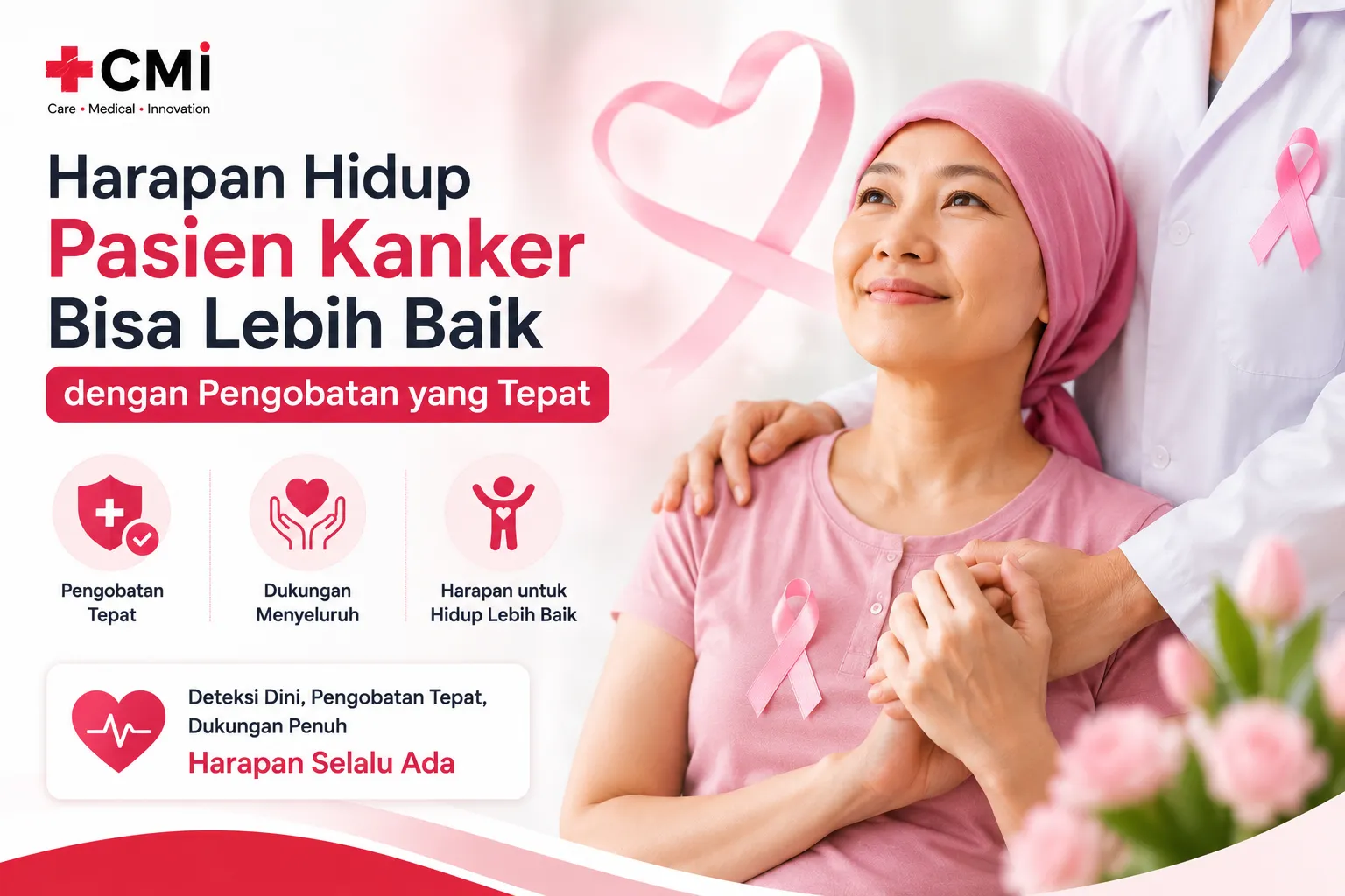 Pengobatan kanker yang tepat untuk meningkatkan harapan hidup pasien