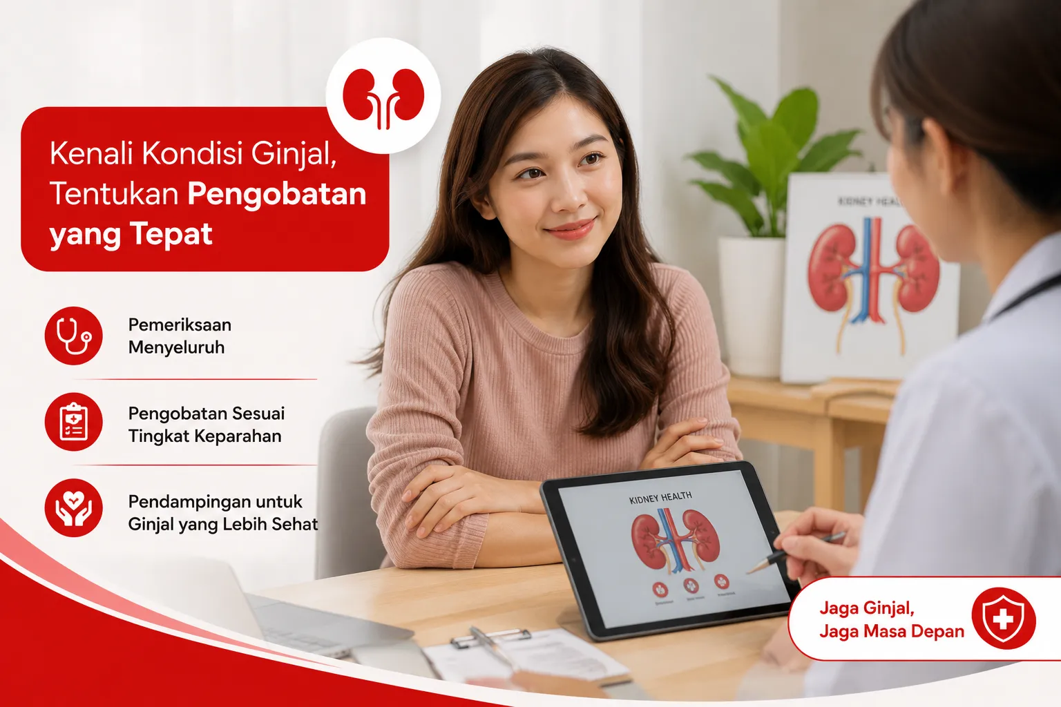 kesehatan ginjal untuk mengetahui pengobatan penyakit ginjal berdasarkan tingkat keparahannya.