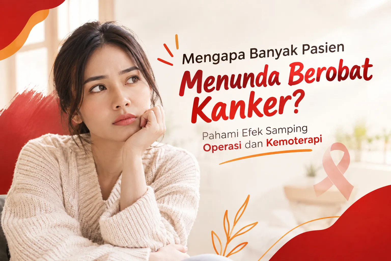 Mengapa Banyak Pasien Menunda Berobat Kanker? Pahami Efek Samping Operasi dan Kemoterapi - Kanker