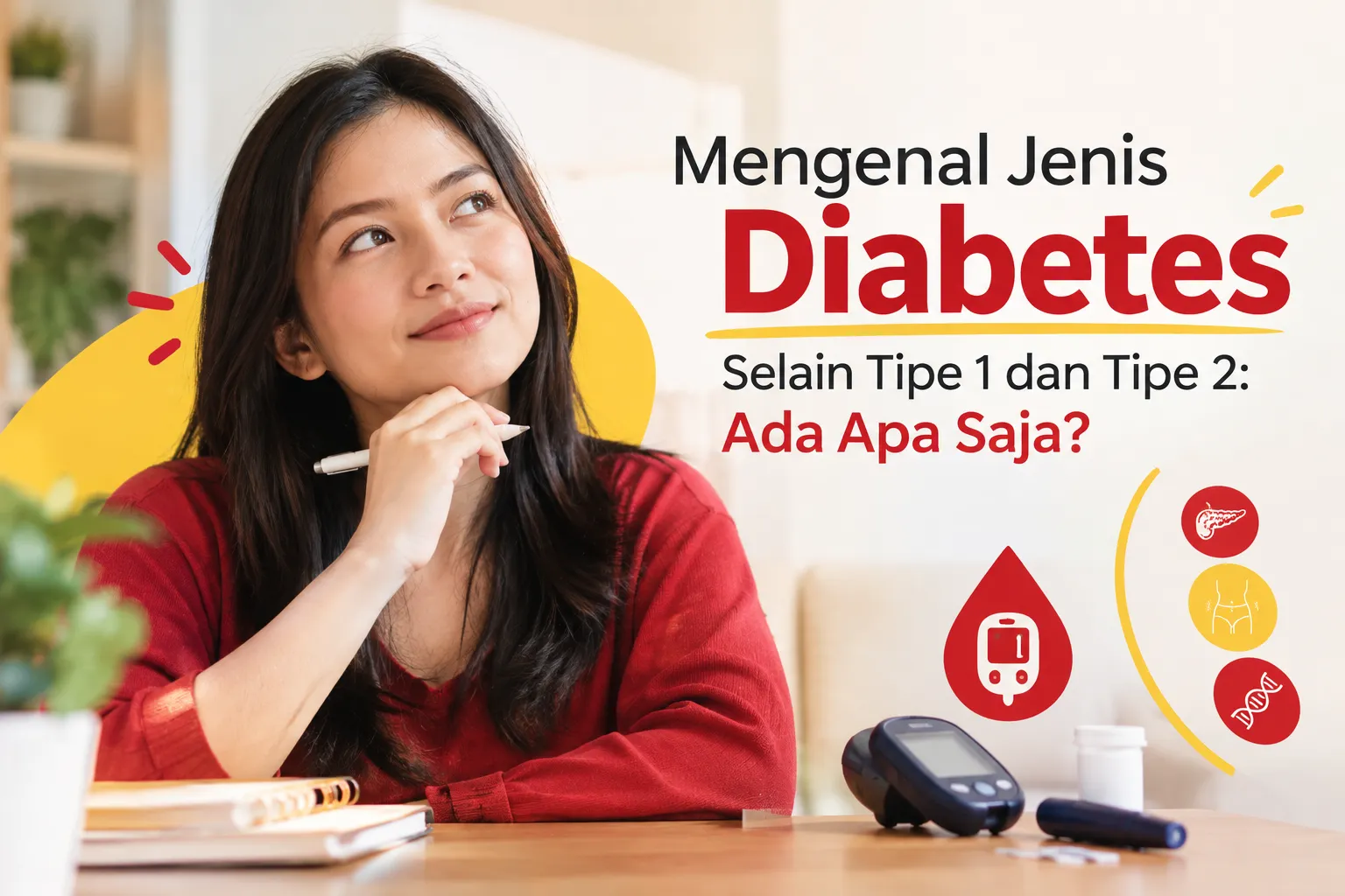 Mengenal jenis diabetes selain tipe 1 dan tipe 2 serta penyebabnya