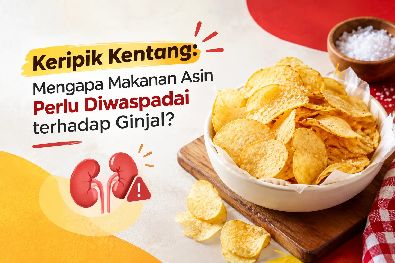 Waspada Keripik Kentang bagi Ginjal