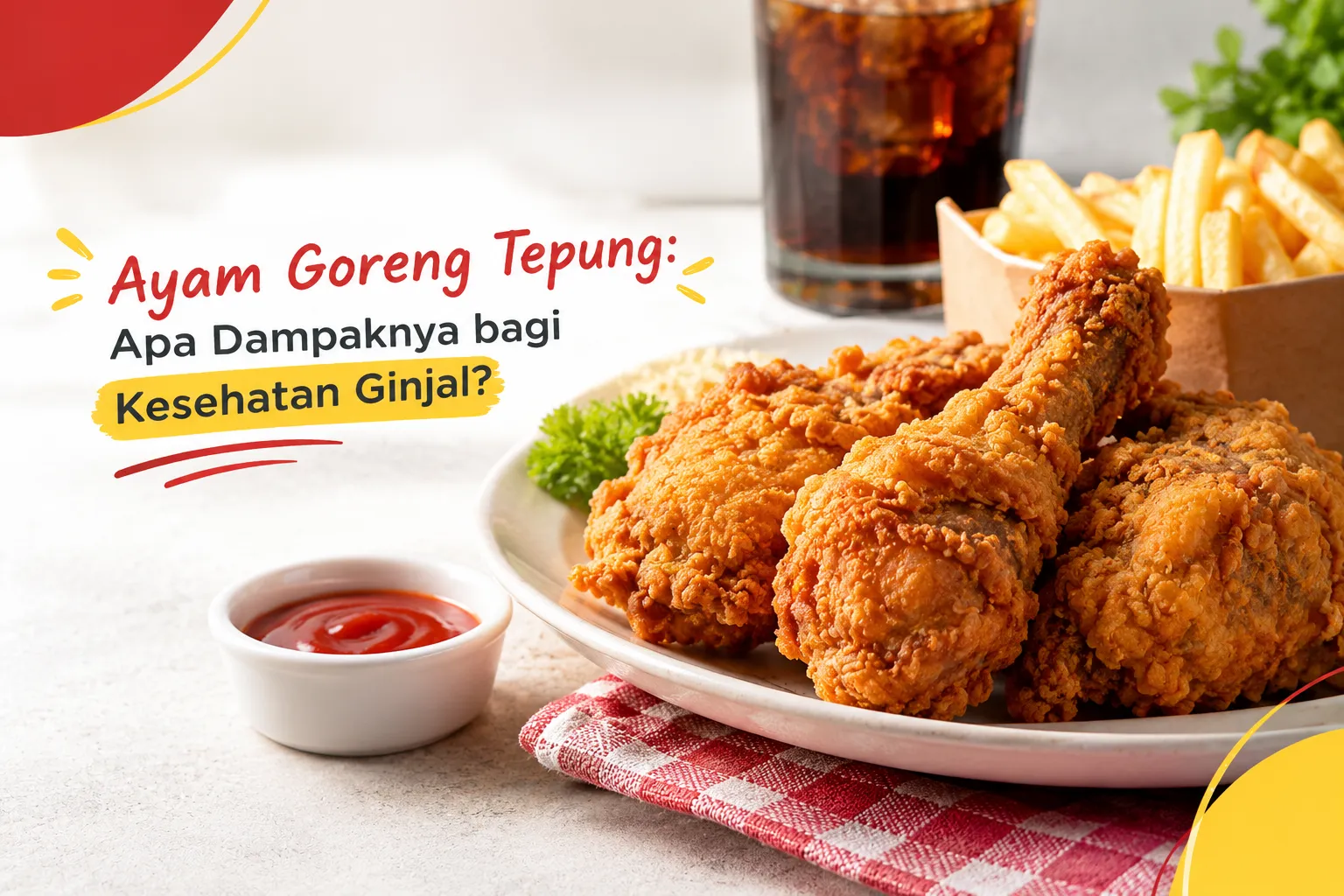 Dampak ayam goreng tepung terhadap kesehatan ginjal