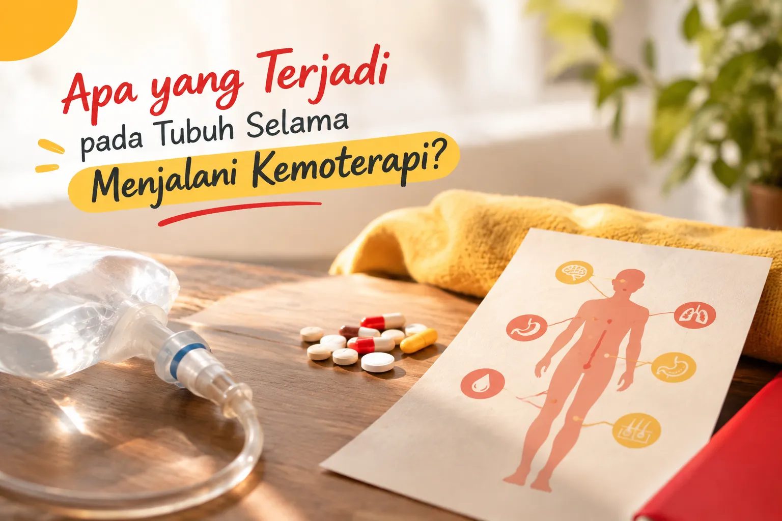 perubahan tubuh selama menjalani kemoterapi dan efek pengobatan kanker