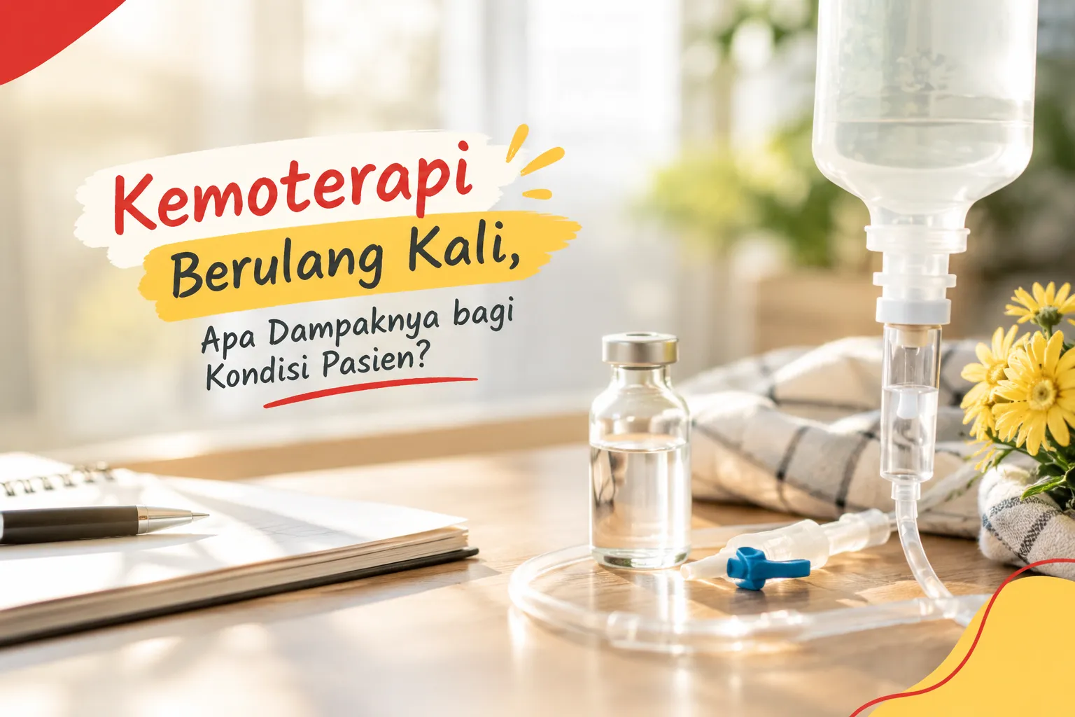 Kemoterapi berulang kali dan dampaknya terhadap kondisi tubuh pasien kanker