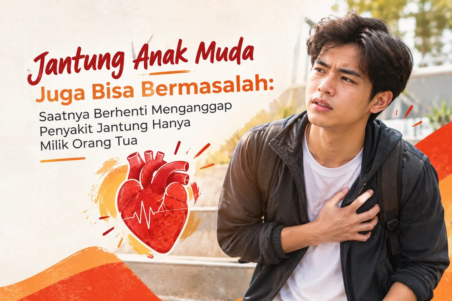 Penyakit jantung pada anak muda dan tanda masalah jantung di usia muda