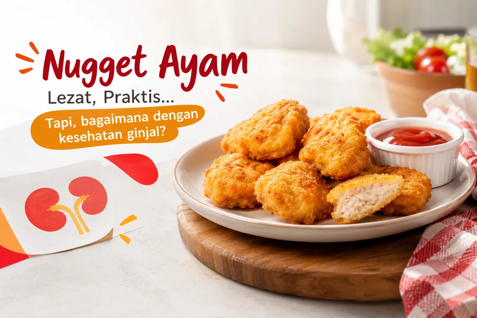 Dampak Sering Makan Nugget Ayam terhadap Kesehatan Ginjal