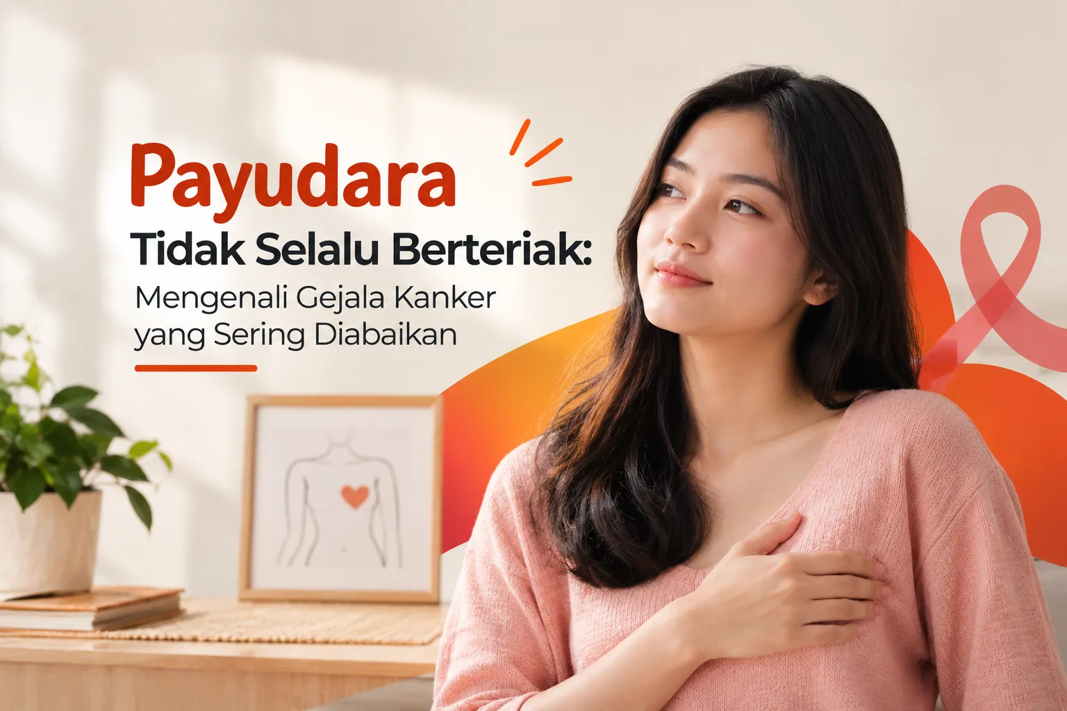 Gejala kanker payudara yang sering diabaikan dan perlu dikenali sejak dini