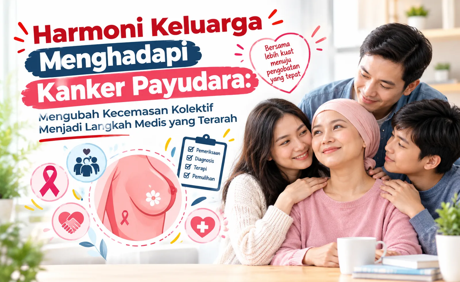 Harmoni Keluarga Menghadapi Kanker Payudara: Mengubah Kecemasan Kolektif Menjadi Langkah Medis yang Terarah