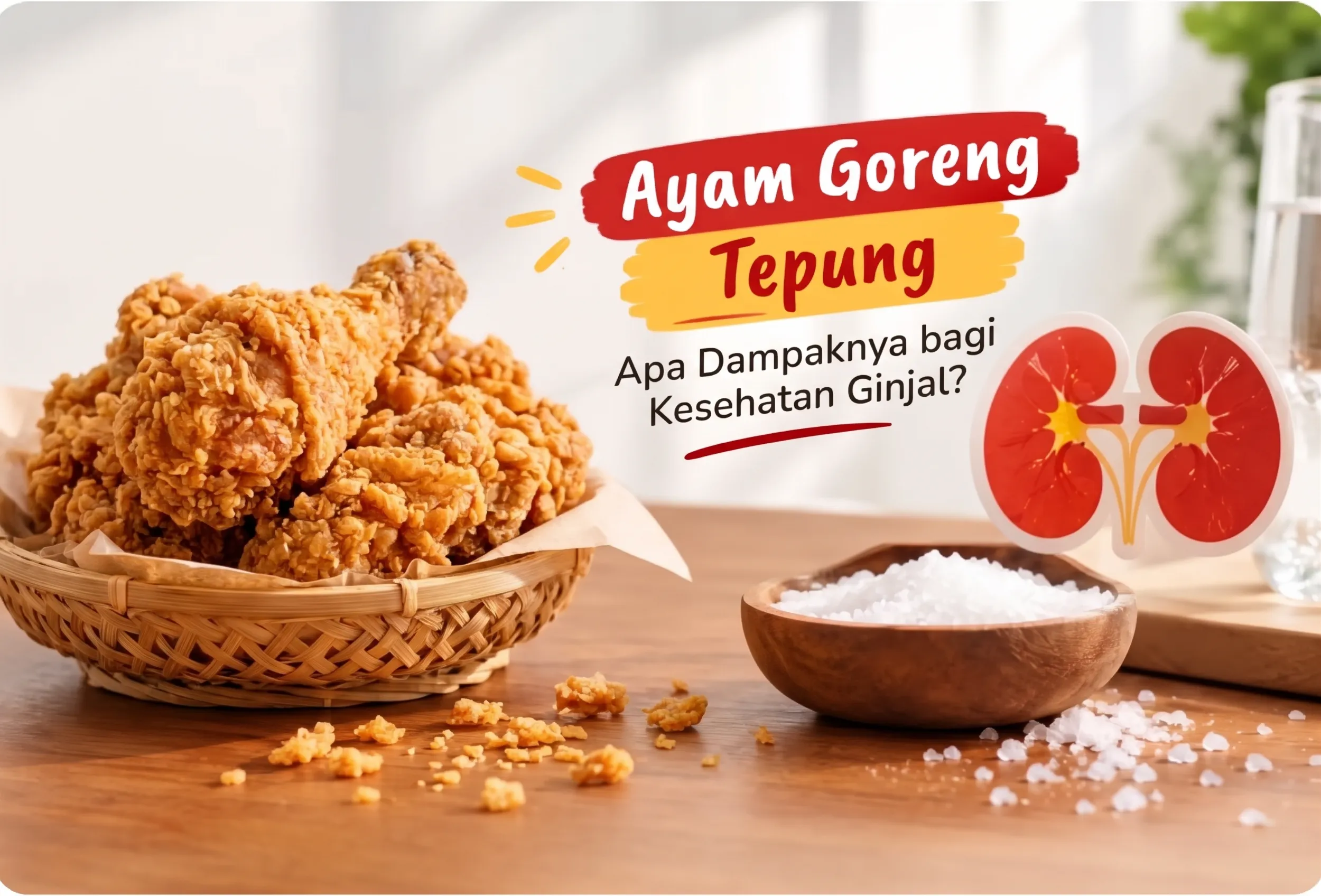 Ayam Goreng Tepung: Apa Dampaknya bagi Kesehatan Ginjal? - Ginjal